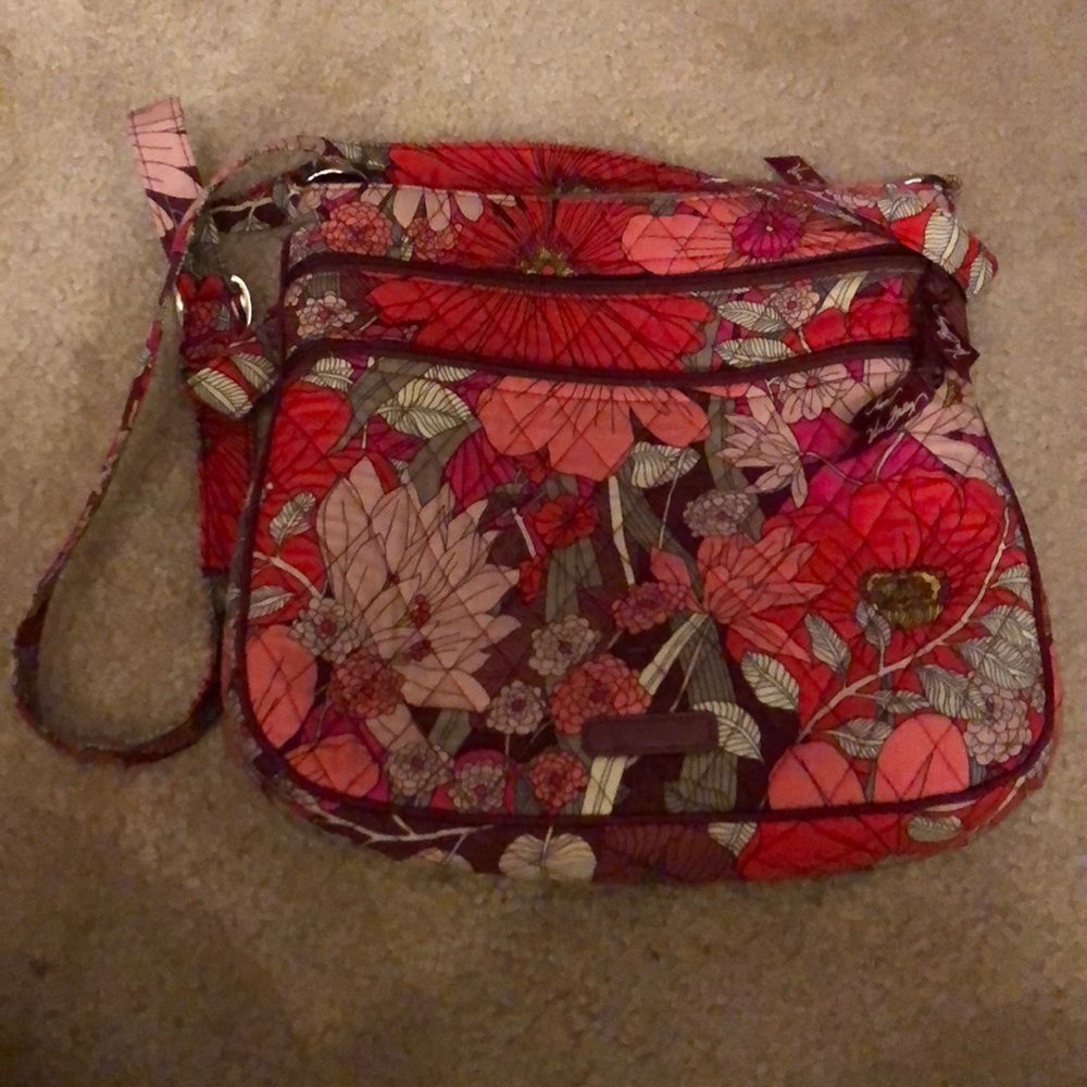Vera Bradley Triple Zip Hipster Bag